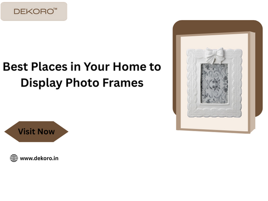Best Places in Your Home to Display Photo Frames
