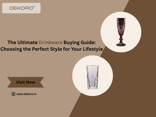 The Ultimate Drinkware Buying Guide: Choosing the Perfect Style for Your Lifestyle