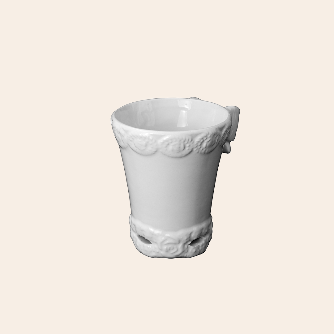 Mug Cream Crackle