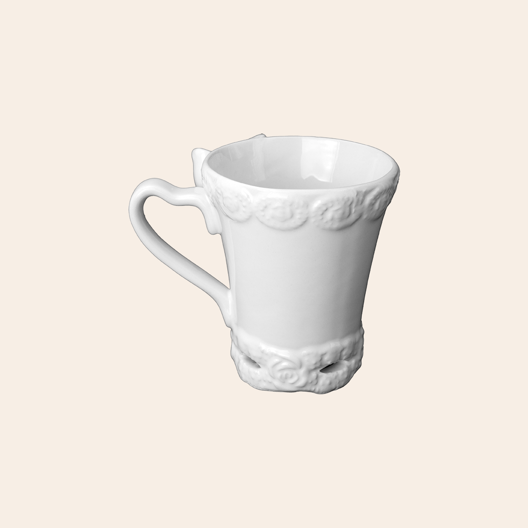Mug Cream Crackle