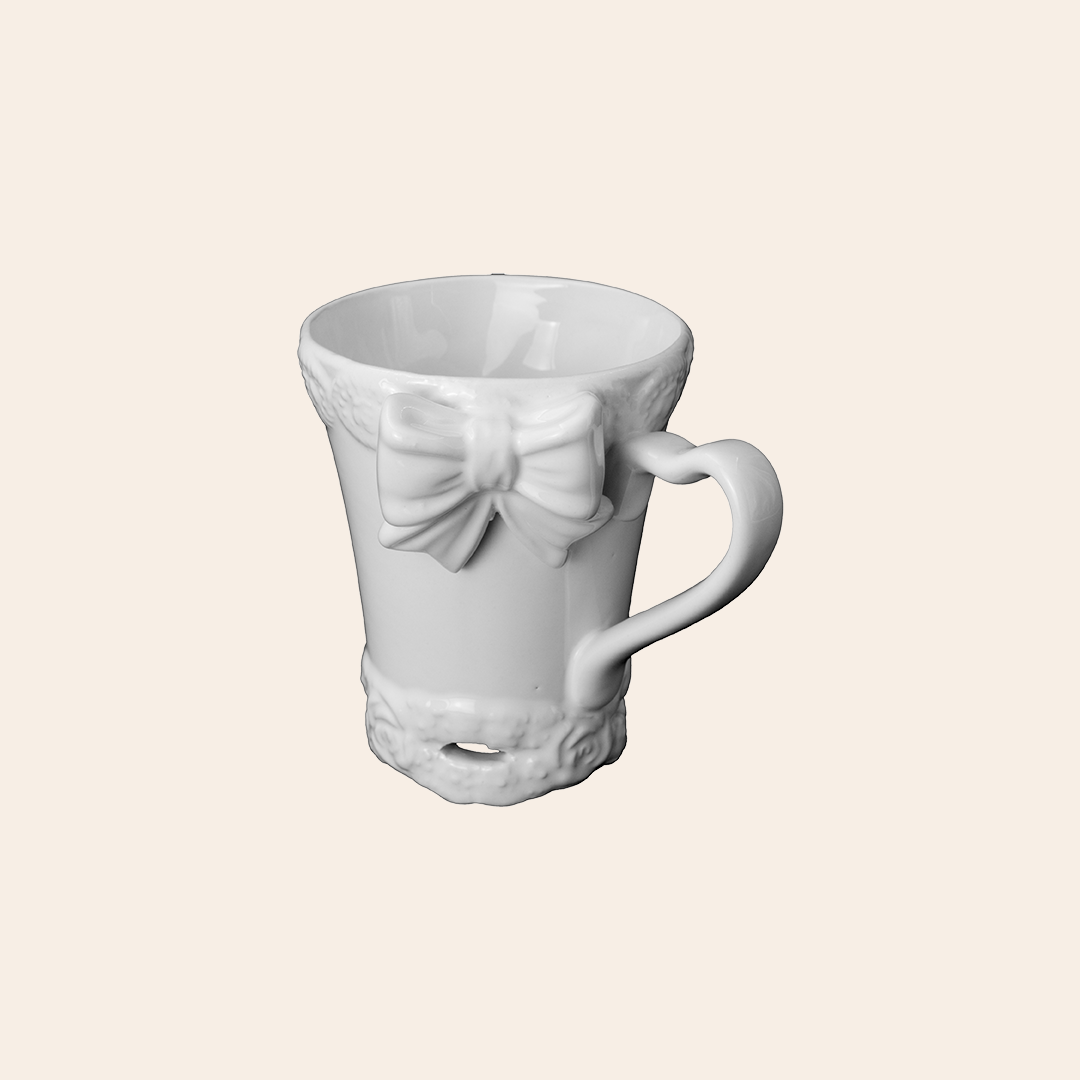 Mug Cream Crackle