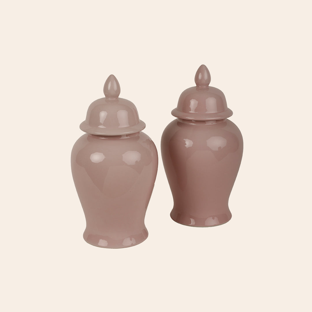 Ginger Jar DARK PINK 1