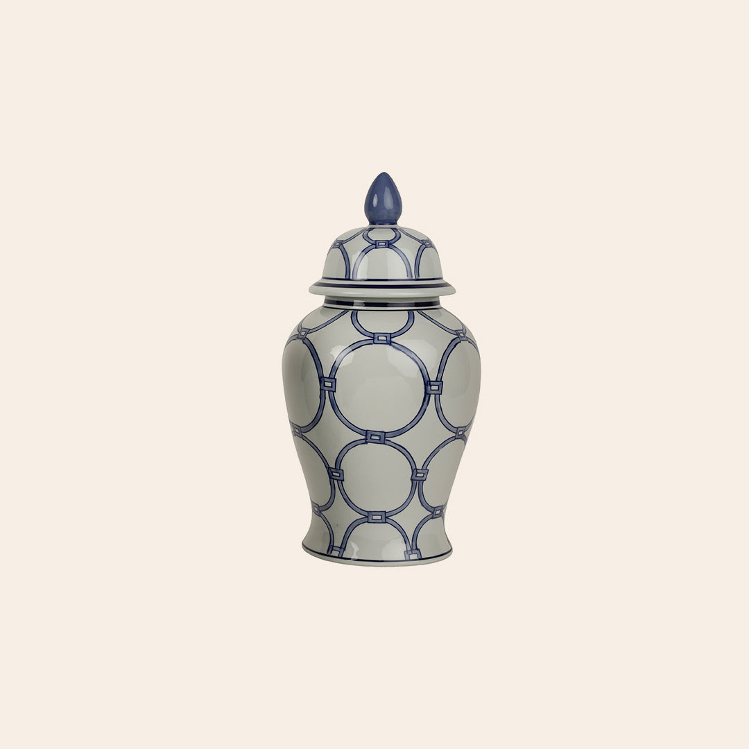 BLUE AND WHITE Ginger Jar 2