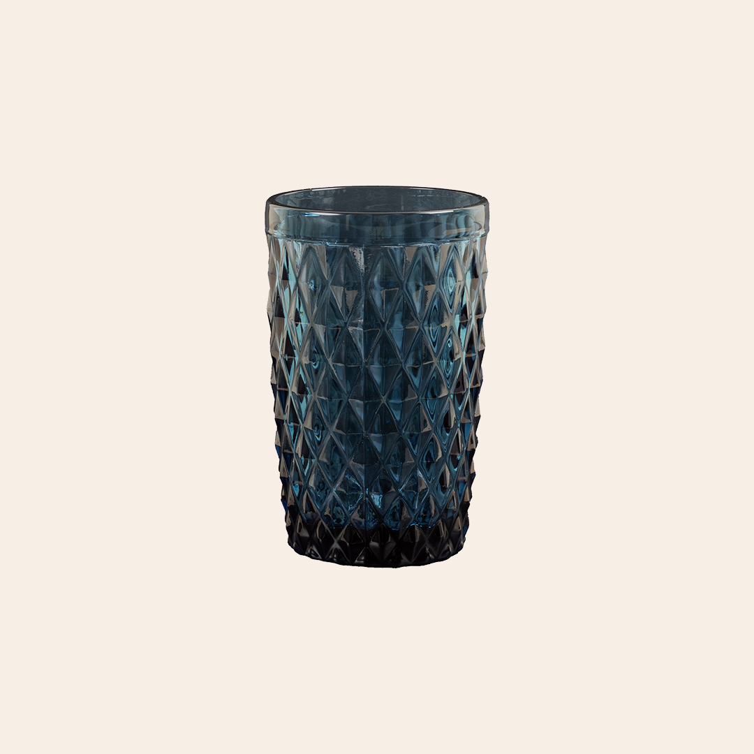 Blue Coloured High - Ball Glass (Set of 6) 2