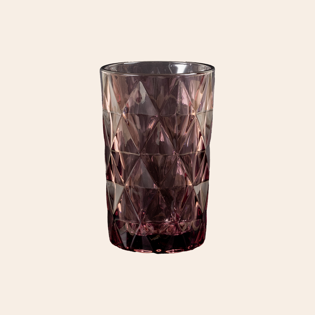 Coloured Ball Glassware Set Of 6