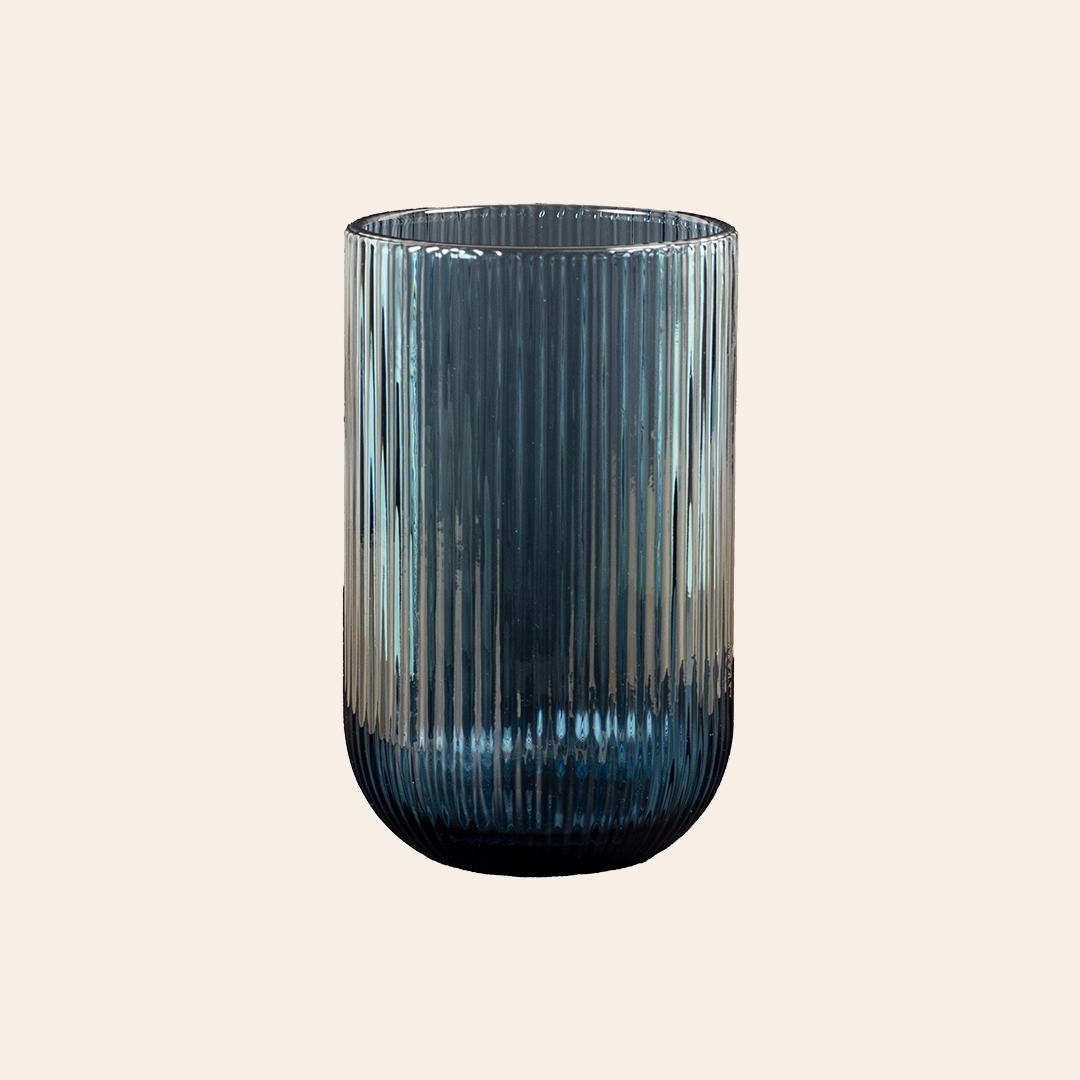 Coloured High - Ball Glass (Set of 6) Blue 1