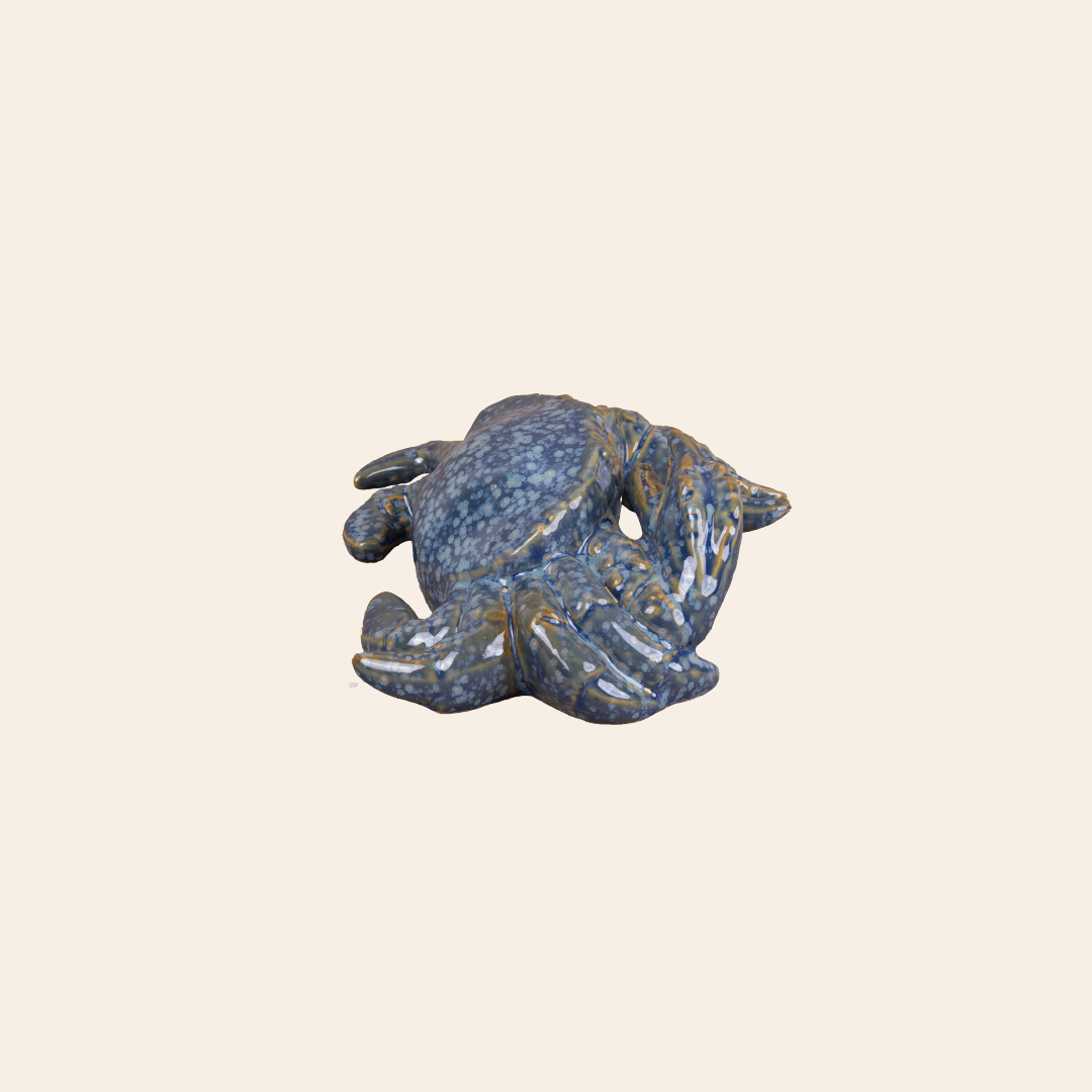 Crab Decor Color: Deep Blue 3