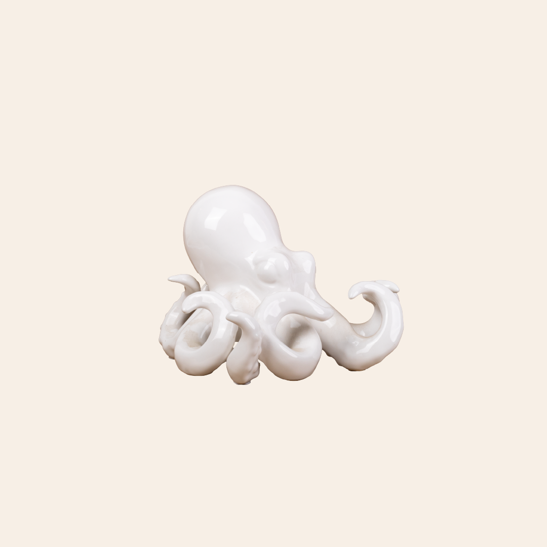 Ceramic Octopus White