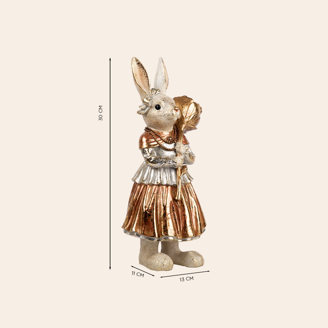 Buy Decorative Polyresin Cheerleader Rabbit Female 1
