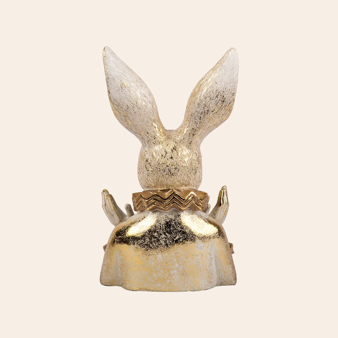 Decorative Polyresin Cheering Rabbit male 5