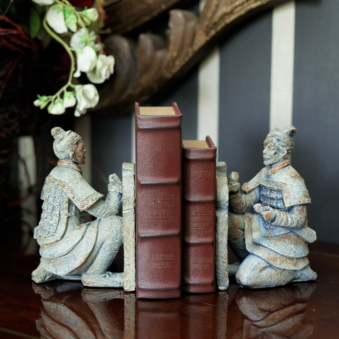 Resin Warrior Book End (Pair Of 2) 2