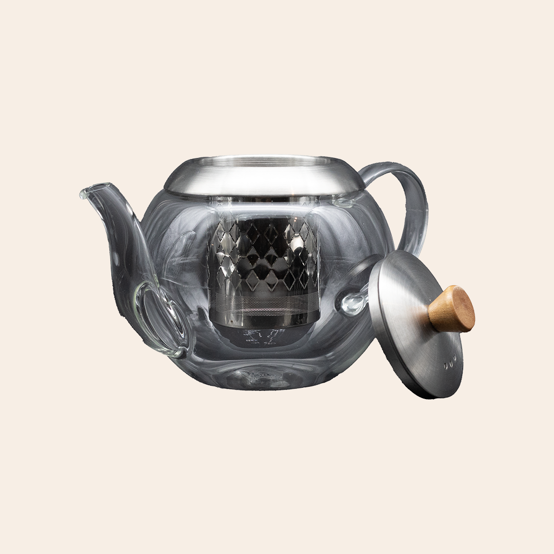 Borosilicate Teapot W/ Strainer 2