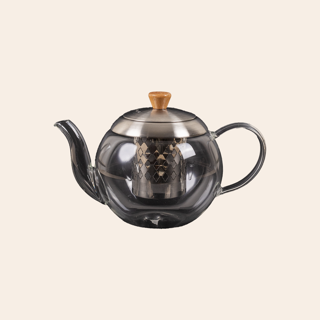 Borosilicate Teapot W/ Strainer 4