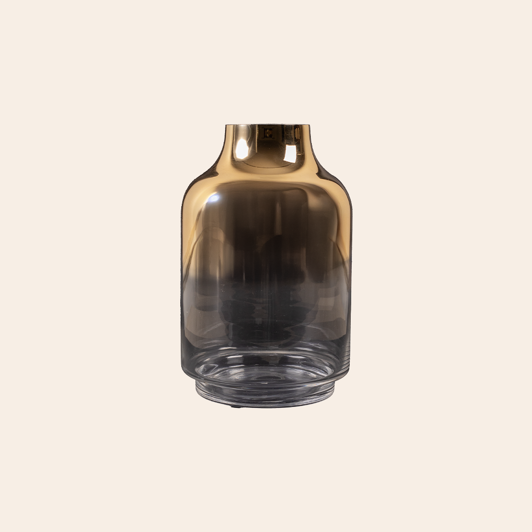 Decorative Planter Burnished Gold