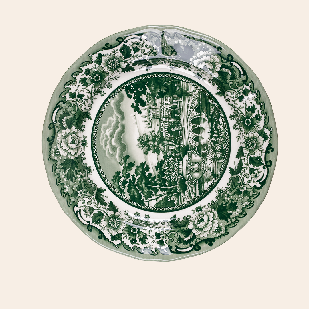 Charger Plate Dark Green