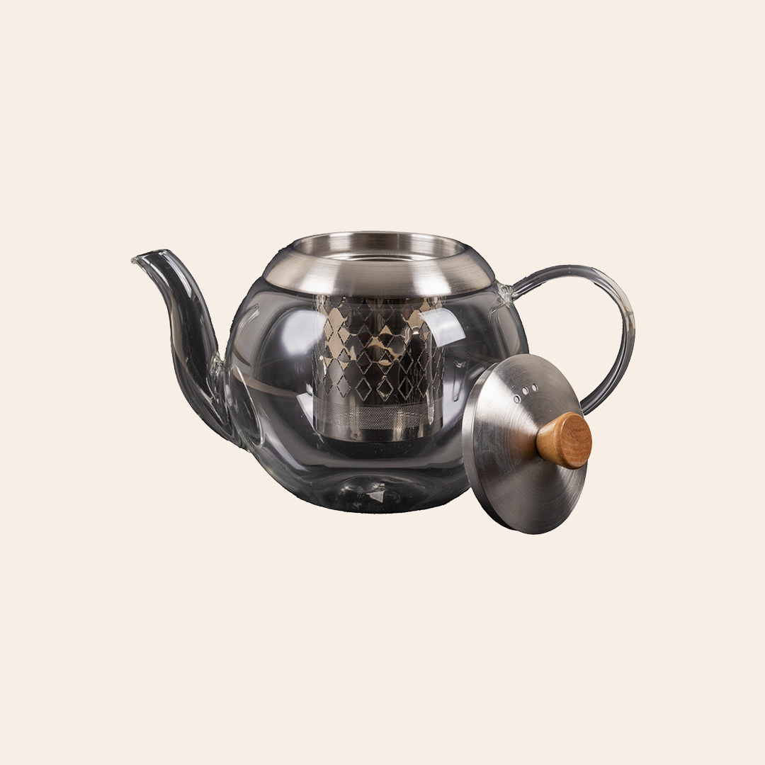 Borosilicate Teapot W/ Strainer 1