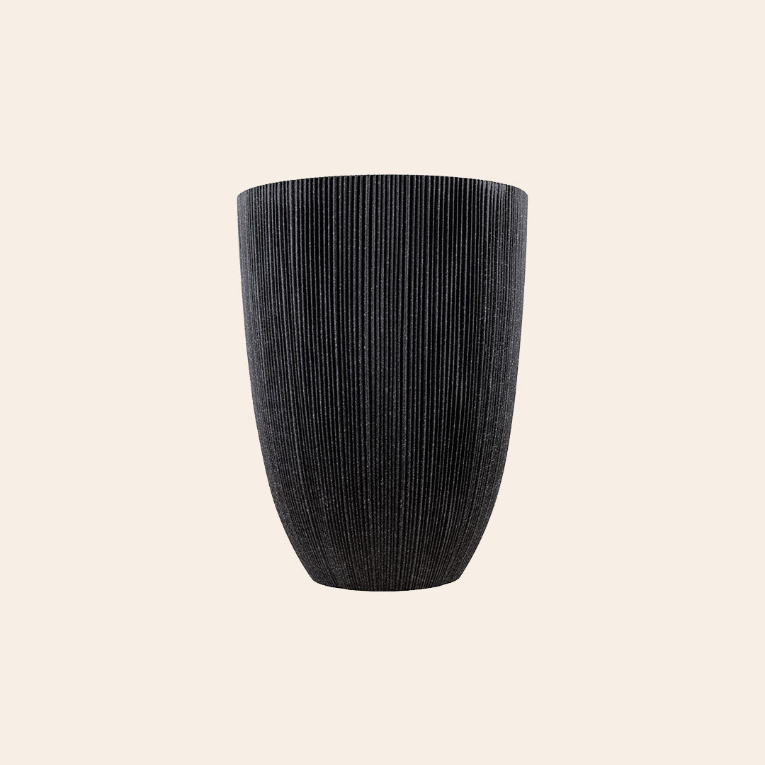 Decorative Resin Planter (Set of 2 pcs) Black 1