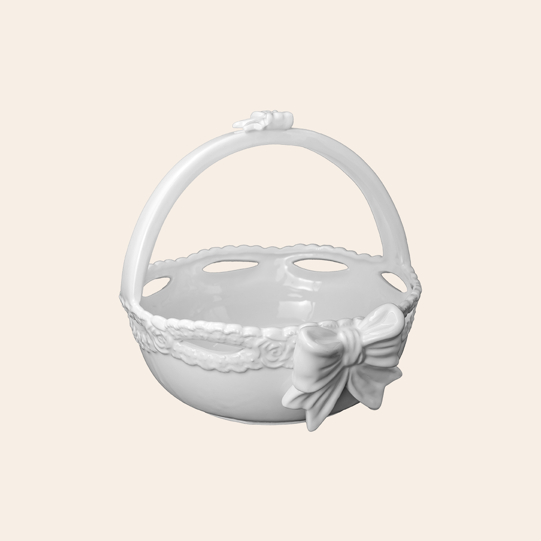Basket Cream Crackle 1