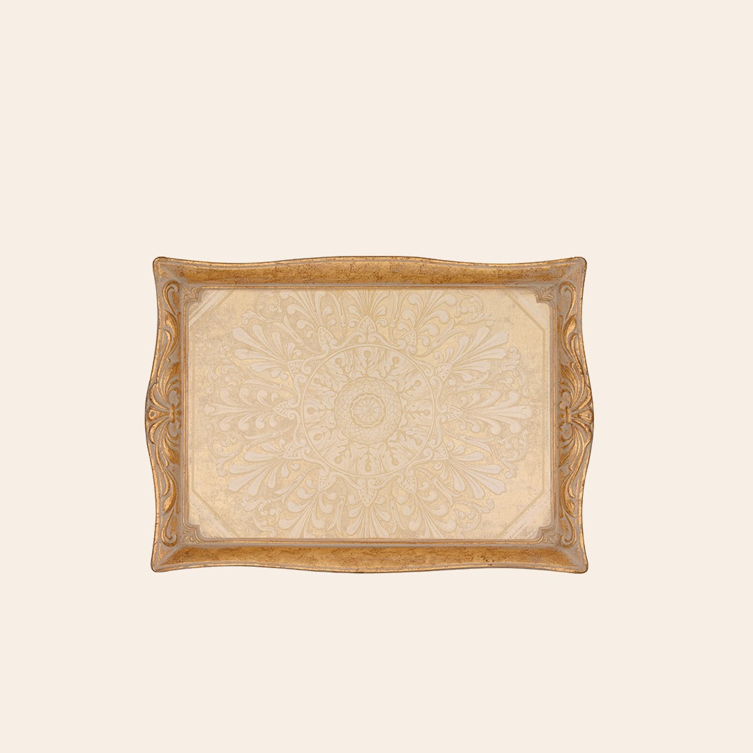 Italian Hand Painted Wooden Trays
