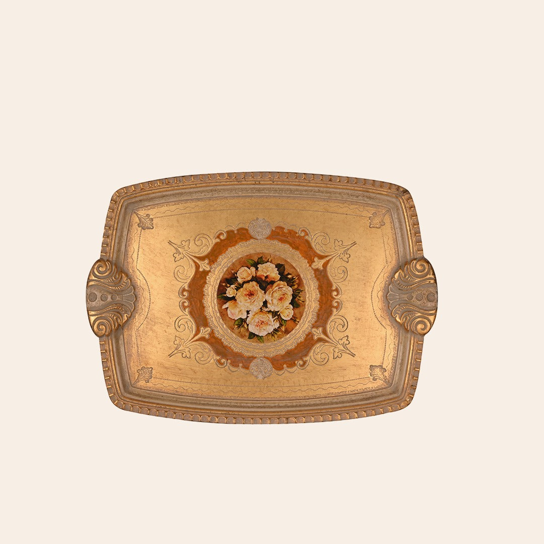 Italian Hand Painted Italian Tray