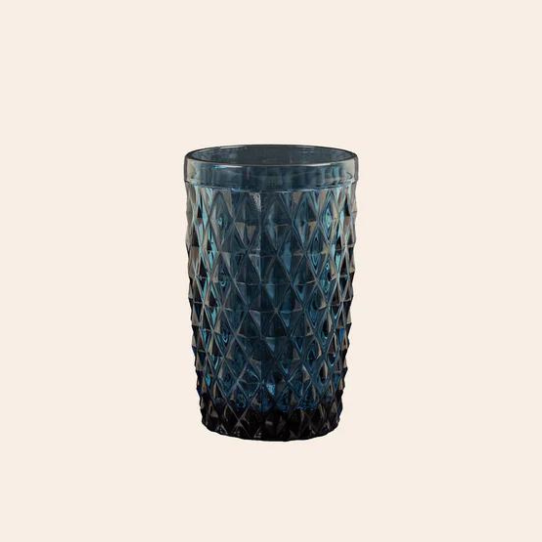 Blue Coloured High - Ball Glass (Set of 6) 1