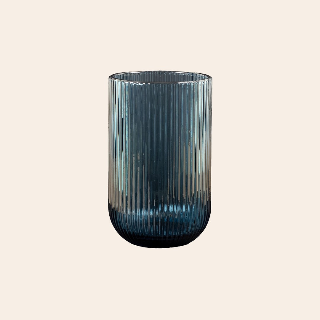 Coloured High - Ball Glass (Set of 6) Blue