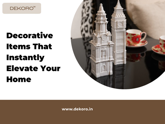 Decorative Items That Instantly Elevate Your Home