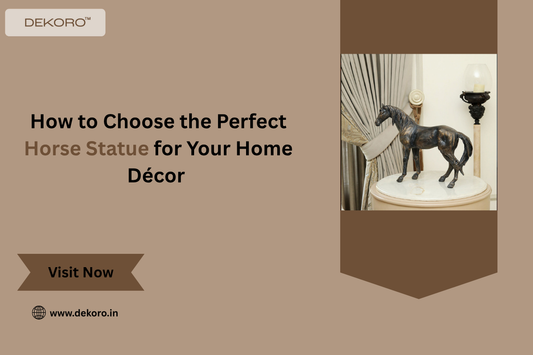 How to Choose the Perfect Horse Statue for Your Home Décor 