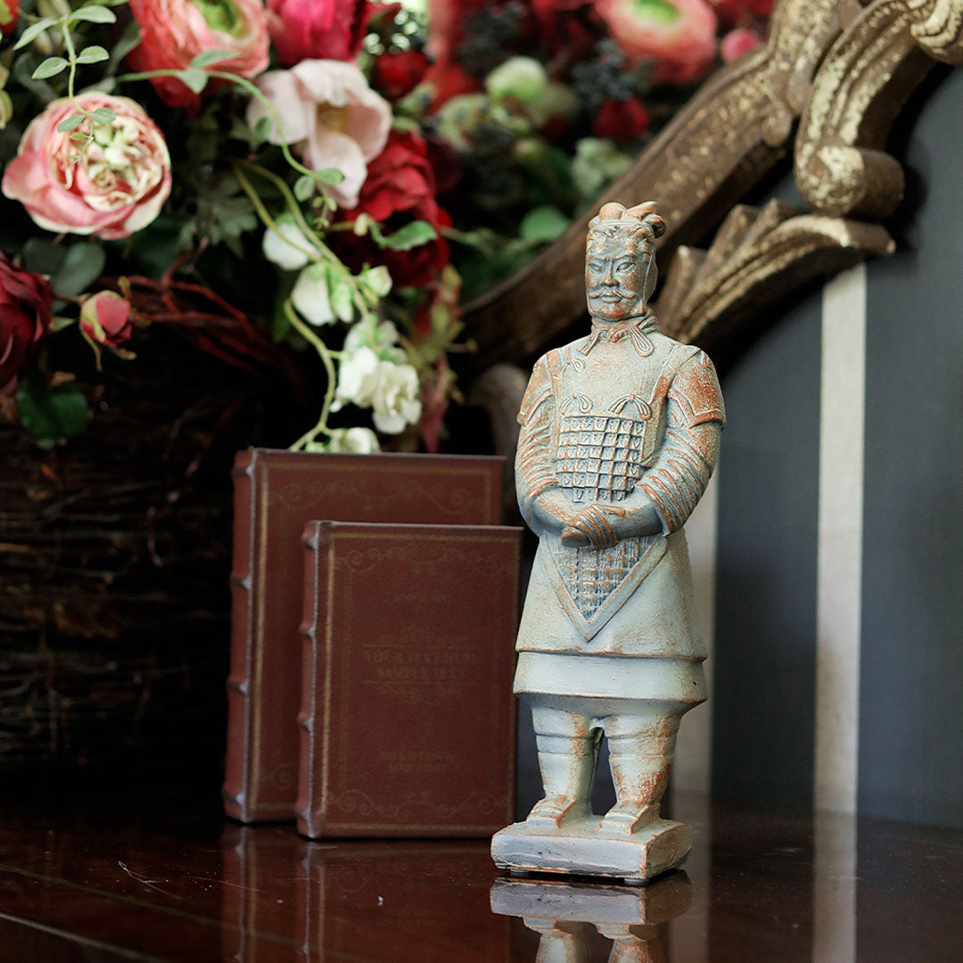 Resin Standing Terra-Cotta Warrior