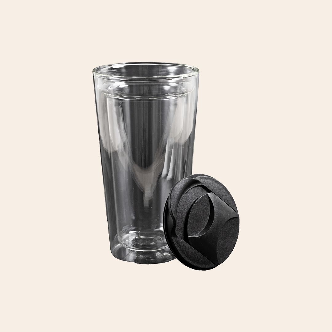 Borosilicate Double Wall Travel Mug