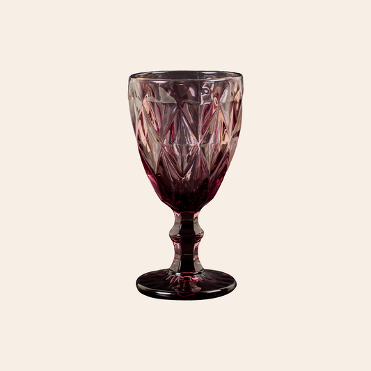 Coloured Wine Glass (Set of 6)