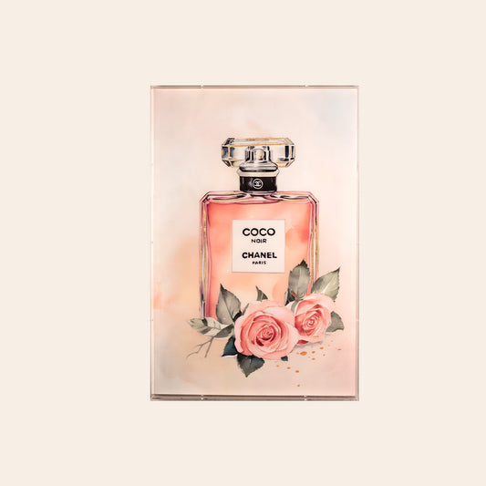 Wall Décor framed Art (Chanel Roses)