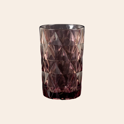 Coloured Ball Glassware Set Of 6