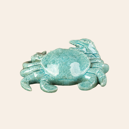 Ceramic Crab Figurine