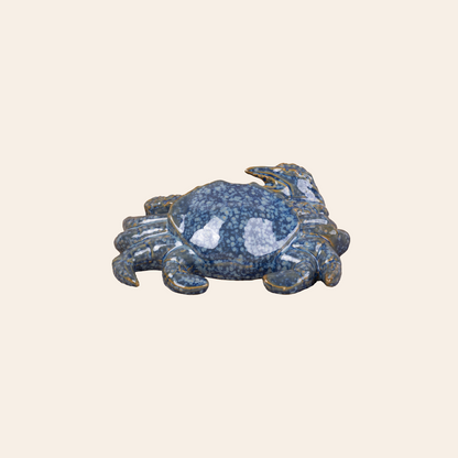 Crab Decor Color: Deep Blue