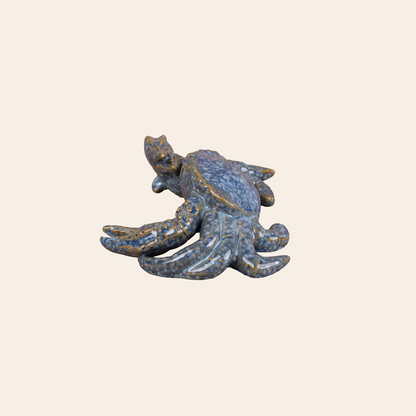 Crab Decor Color: Deep Blue