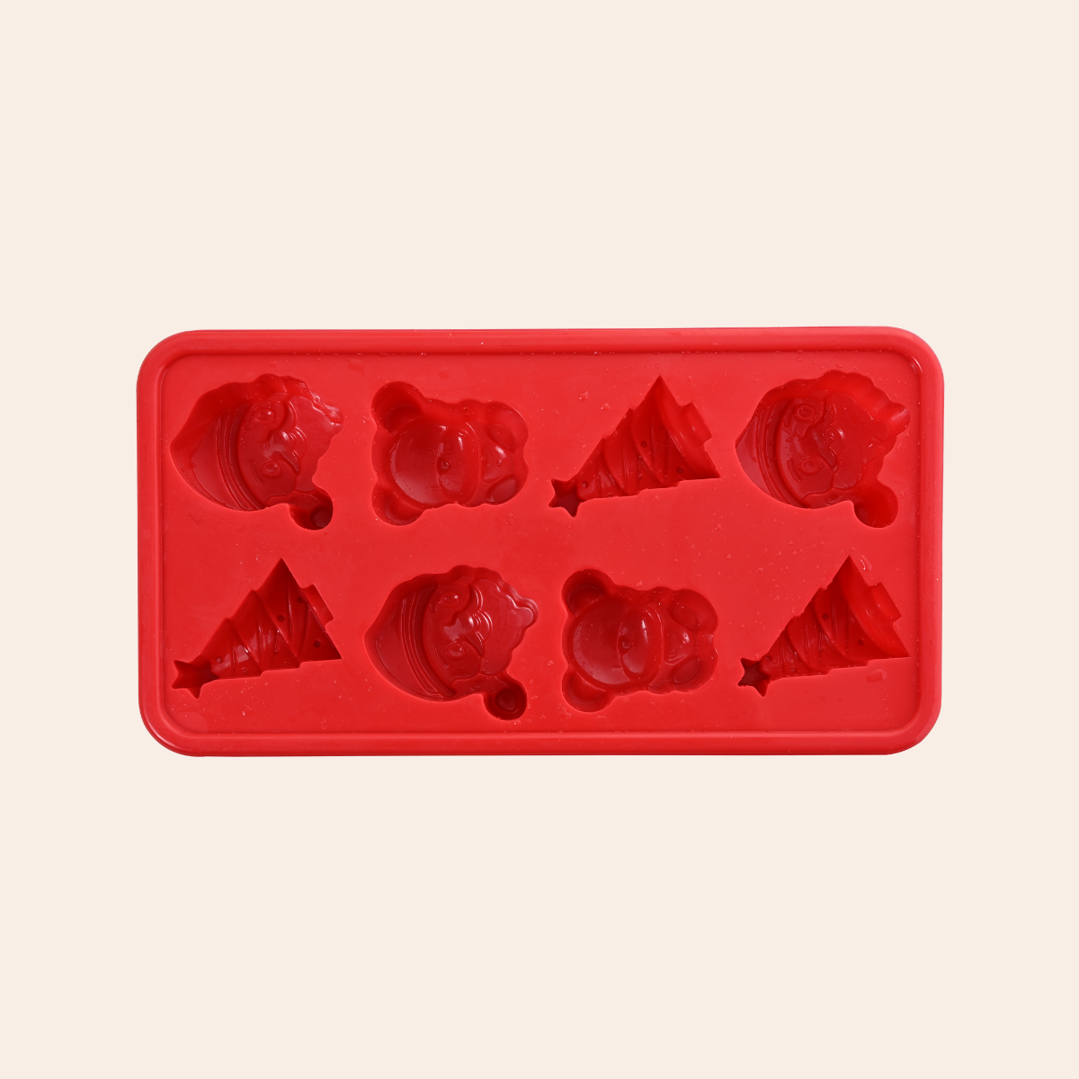 Silicone Ice Tray – Festive Shapes (Set Of 4)