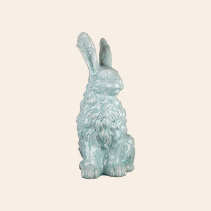 Rabbit Color: Green Crackle (Single Large)