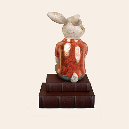 Decorative Polyresin Spectator Rabbit