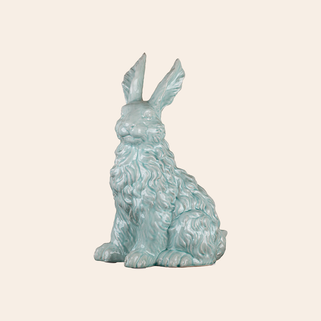 Rabbit Color: Green Crackle (Single Large)