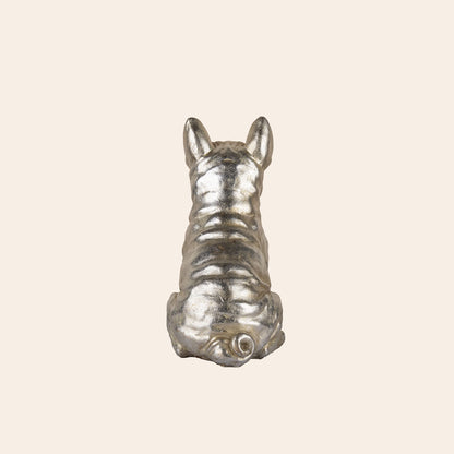 Decorative Polyresin Antique French Bull Dog