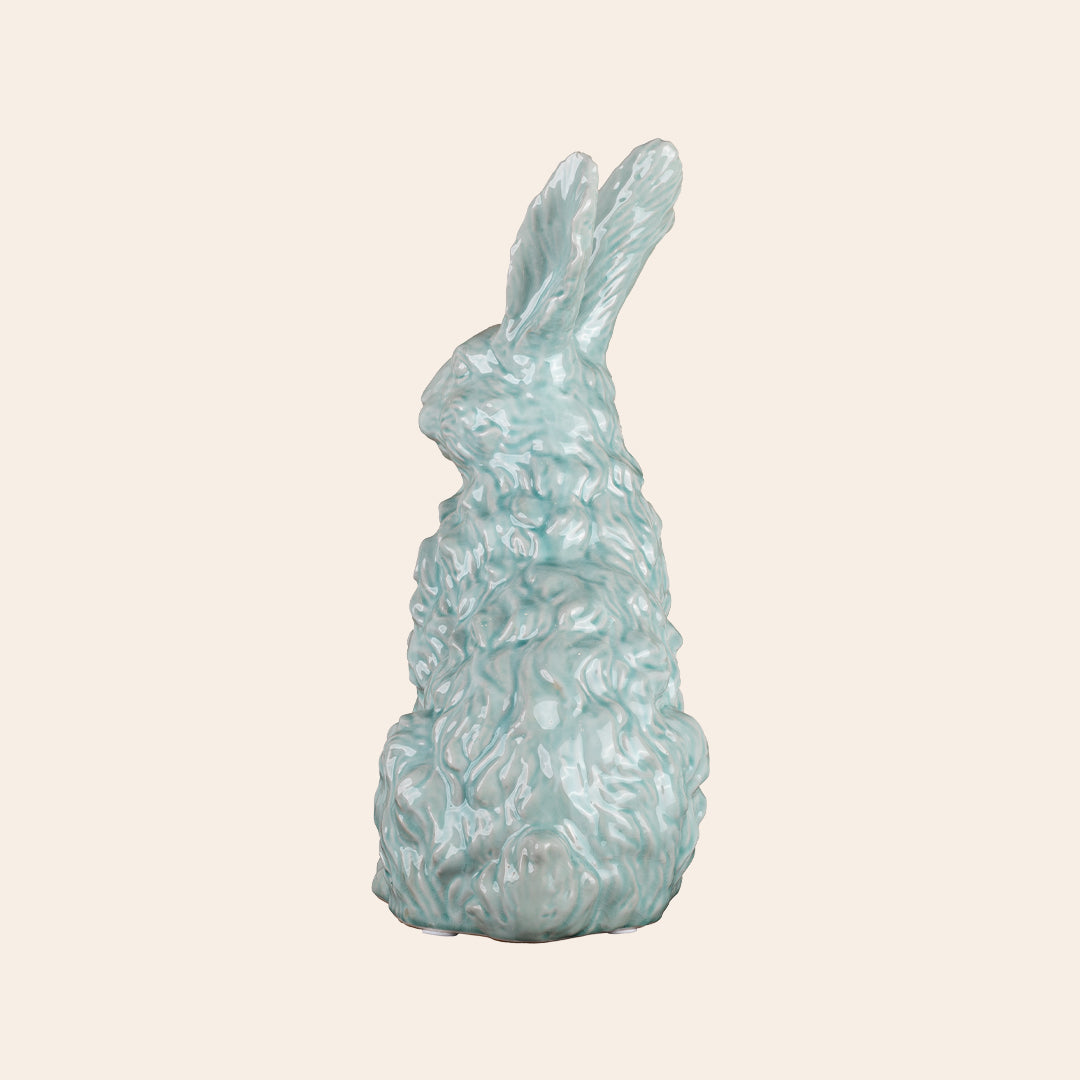 Rabbit Color: Green Crackle (Single Large)