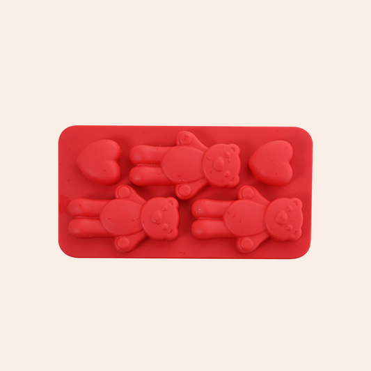 Silicone Ice Tray – Cute Character Shapes (Set of 4)