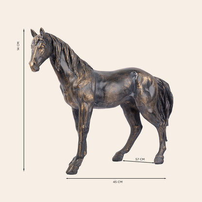 Decorative Polyresin Stallion Horse