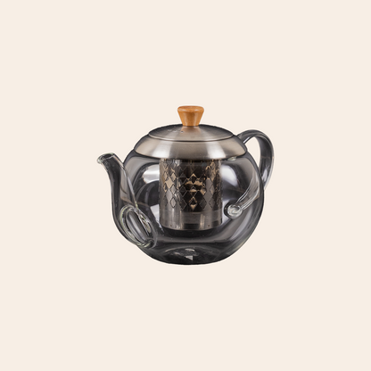 Borosilicate Teapot W/ Strainer