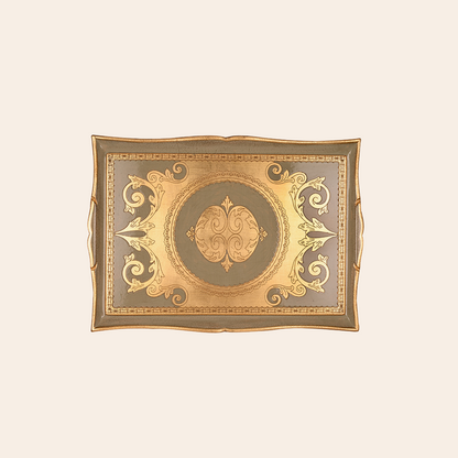 Italian Hand Painted Wooden Trays