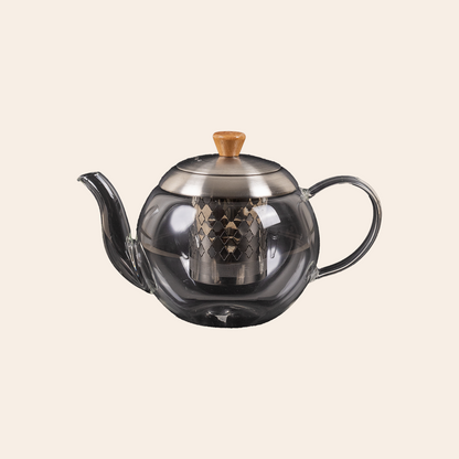 Borosilicate Teapot W/ Strainer