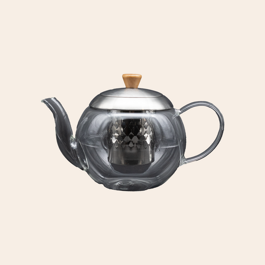 Borosilicate Teapot W/ Strainer