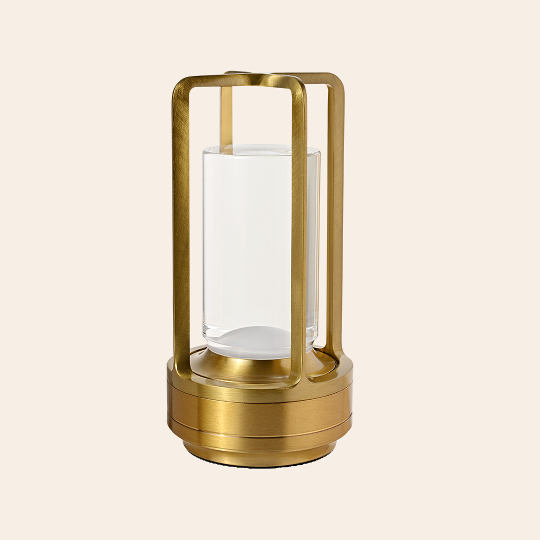 Led Lamp - Aluminium + Acrylic 1800mAh