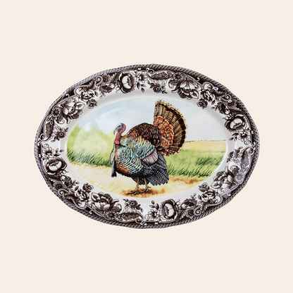 Turkey Oval Platter